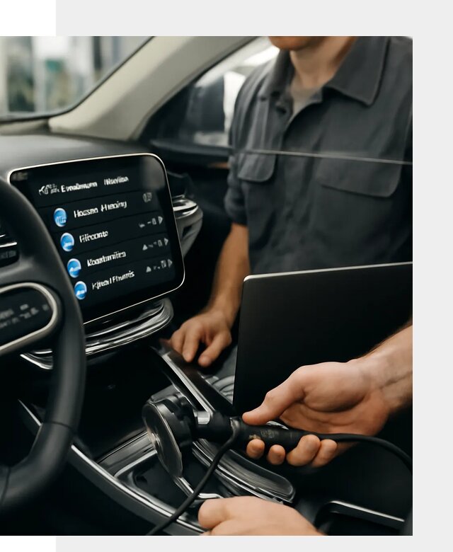 Установка приложений Geely для мультимедиа автомобиля в Салавате