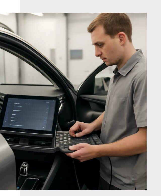 Русификация мультимедиа автомобилей Lynk Co в Салавате