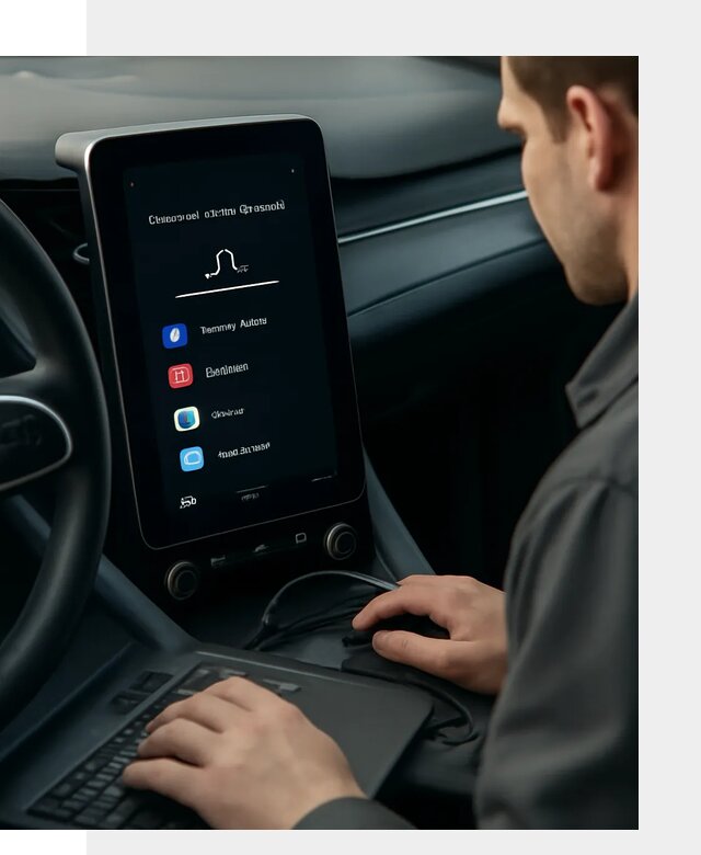 Установка приложений Lynk Co на автомобиль в Салавате