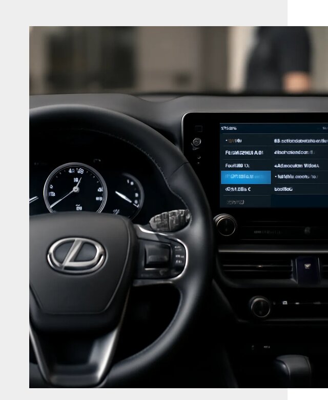 Русификация приборной панели Lexus в Салавате по 5868 р. | ФастМобиль-Слв