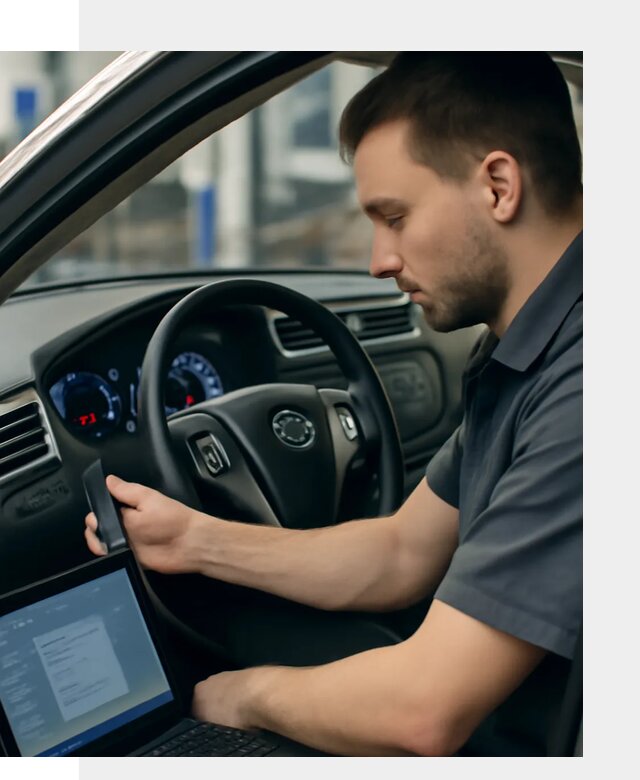Русификация приборной панели Nissan для авто в Салавате
